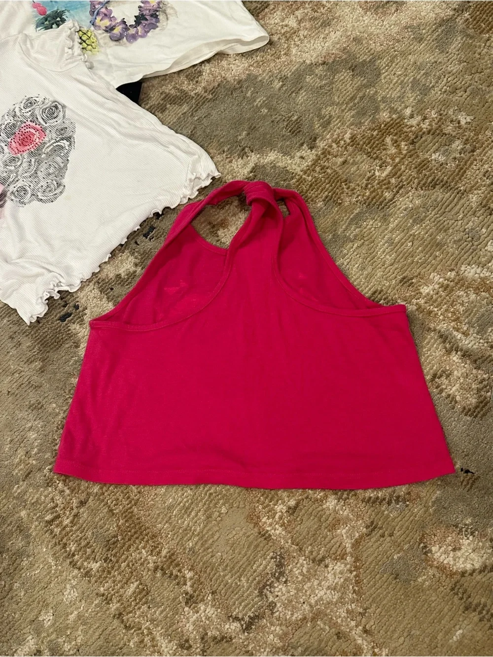 Justice. Sea turtle, Seahorse, Black, White & Fuchsia Tank Top Mix (9 Total)
